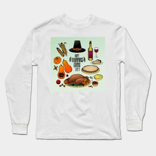 Thanksgiving 21 (Style:1) Long Sleeve T-Shirt